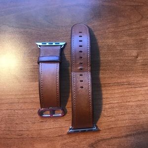 Apple Watch brown leather band!